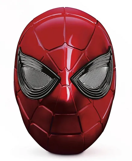 Spider Man Iron Spider Electronic Helmet with Glowing Eyes