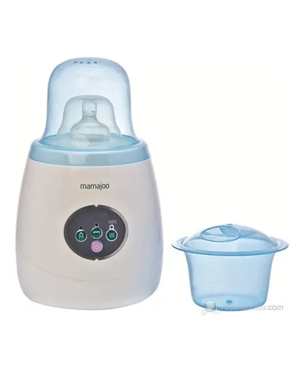Mamajoo 3-in-1 Digital LCD Warmer and Steam Steriliser - Blue and White