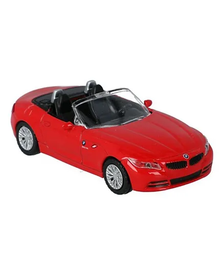 Rastar BMW Z4 1:43 Scale Die Cast Red Toy Car, Collector-Quality Detail, Perfect for Ages 3+ - Dimensions 9.8x2.4x4.6cm