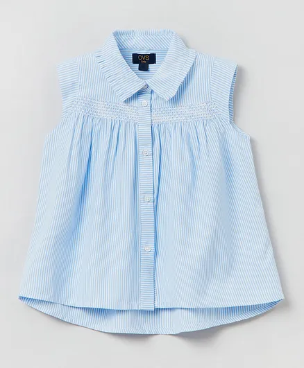 OVS Striped Shirt - Blue