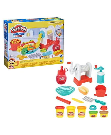 Play-Doh Kitchen Creations Spiral Fries Playset - Multicolor