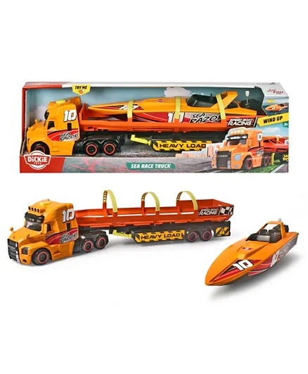 Dickie Sea Race Truck - Orange