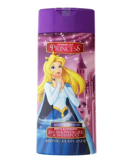 Disney Princess Sleeping Beauty 2 In 1 Shower Gel & Shampoo - 400mL