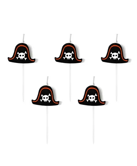 PartyDeco Pirates Party Birthday Candles