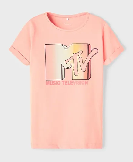 Name It MTV T-Shirt - Apricot Blush