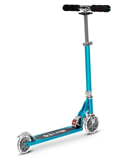 Micro Sprite Scooter with LED Wheels - Ocean Blue