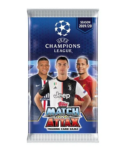 Topps CL Match Attax 19-20 Cards Int - Pack of 1