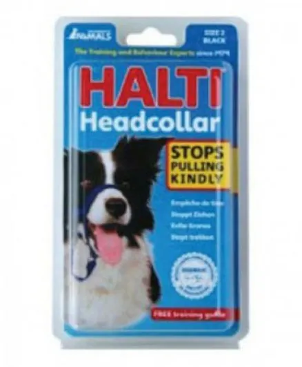 COA HH032 Head Collar Black - Size 3