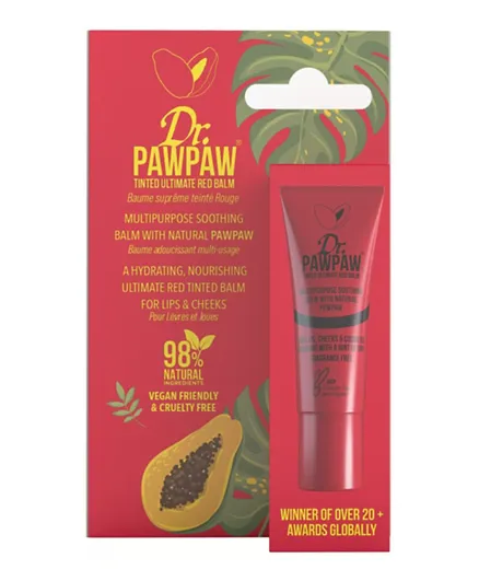 DR. PAWPAW Tinted Ultimate Red Balm - 10mL
