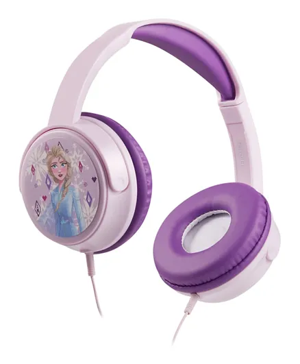 Disney Volkano Frozen Stereo Headphones - Purple