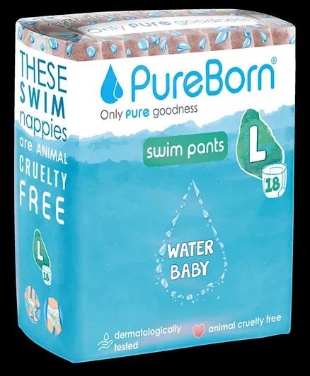 PureBorn Swim Pants Large - 18 Pieces