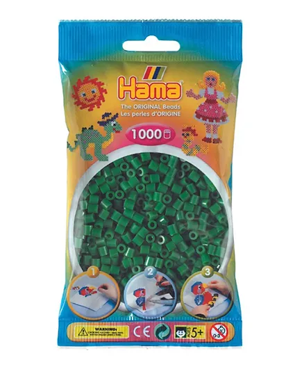 Hama Midi Beads in Bag - Green