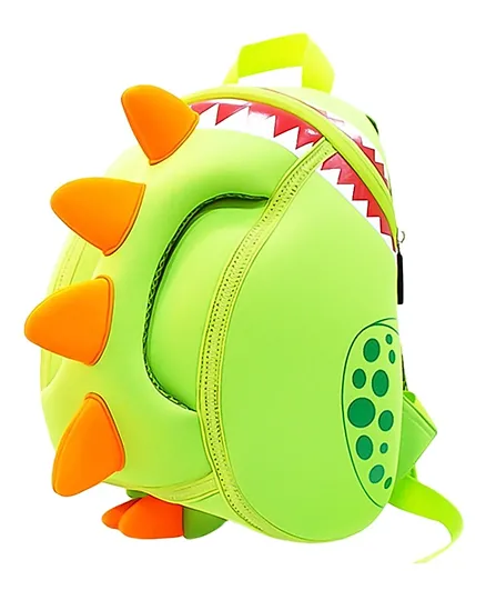 نوهوو - حقيبة ظهر جنغل بتصميم الديناصور - أخضر 12 بوصة