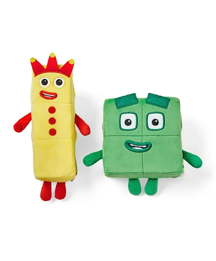 Learning Resources Numberblocks Three & Four Playful Pals - 2 Pieces