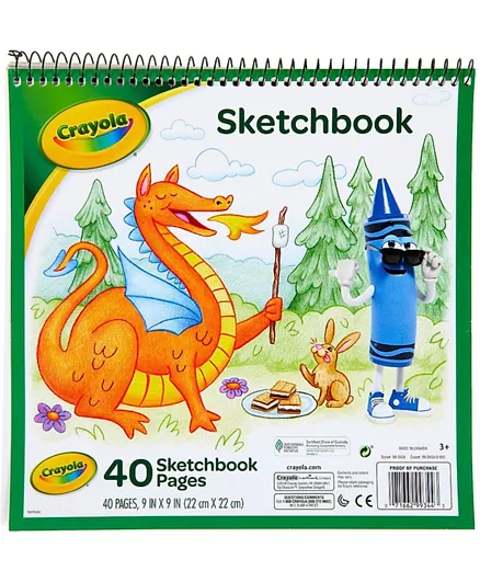 Crayola Sketchbook White - 40 Pages