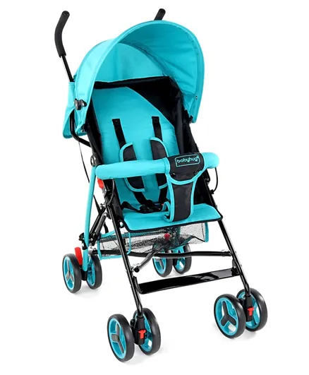 Babyhug Agile Baby Light Weight Stroller Buggy - Blue
