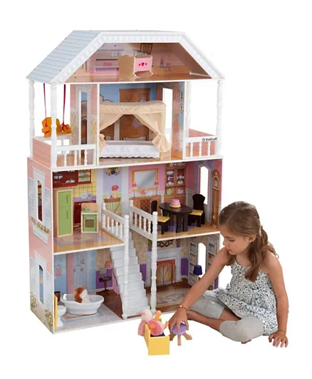KidKraft Wooden Savannah Dollhouse - Multicolour