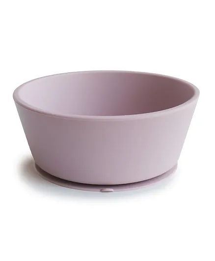 Mushie Silicone Bowl - Soft Lilac