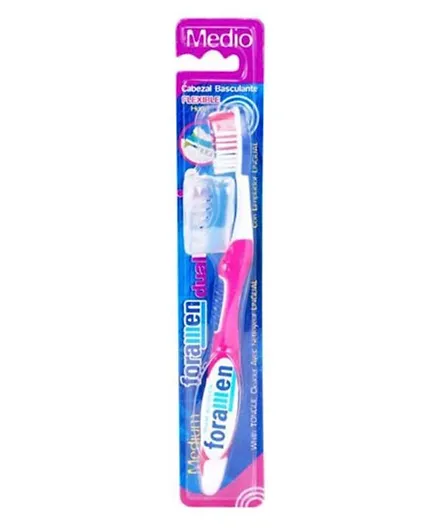 FORAMEN Adult Toothbrush Dual Flexitip Medium