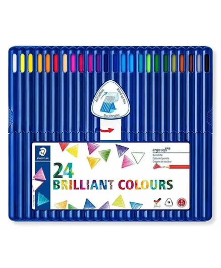 Staedtler Ergosoft Coloured Pencils - Pack of 24