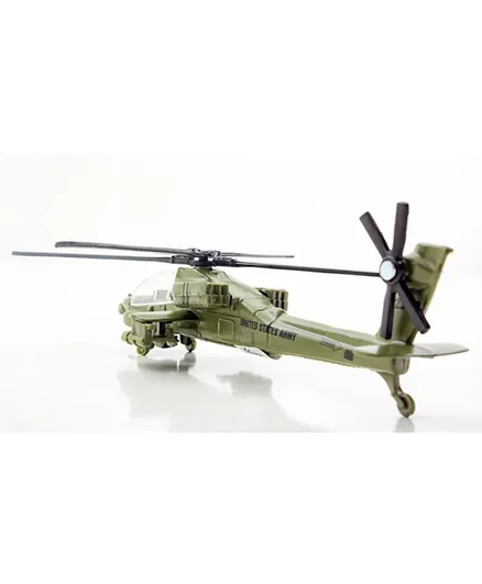 Maisto Die Cast Fresh Metal Tailwinds Helicopter - Green