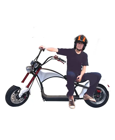 Megawheels Coco City Chopper Scooter - White