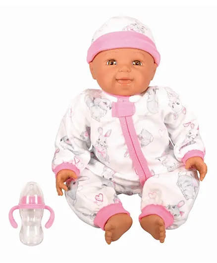 لوتس دمية طفل هسبانيك ذات جسم ناعم - 45.72 سم
