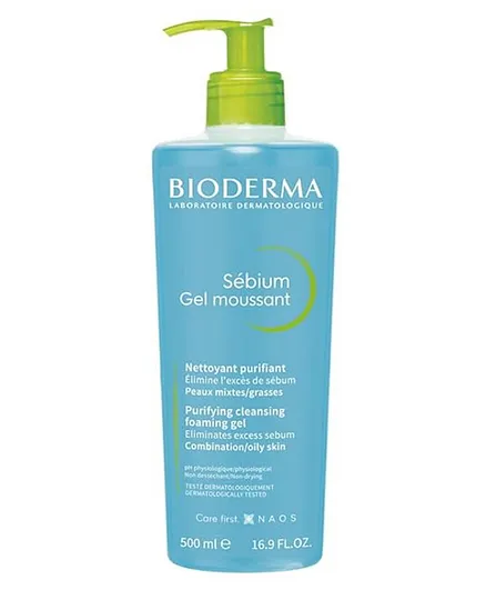 Bioderma Sebium Foaming Gel Bottle - 500mL