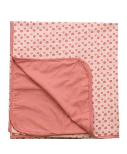 Snoozebaby Blanket Summer Cot - Dusty Rose