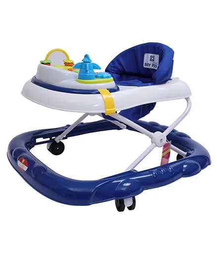Baby Plus Baby Walker - White and Blue