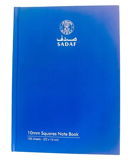 SADAF 10mm Square A5 Notebook Blue - 100 Pages