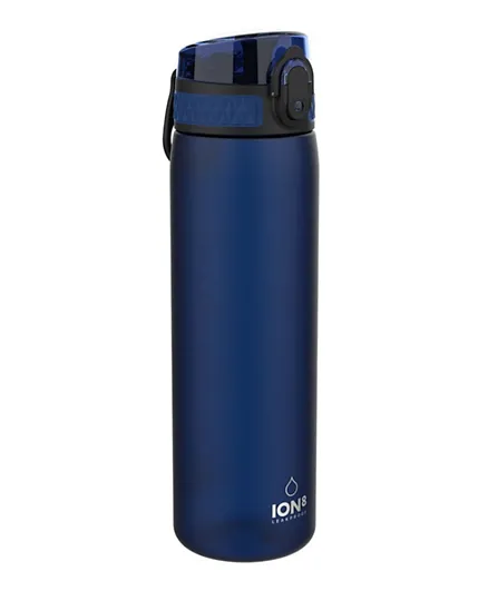 Ion8 Leak Proof Slim Water Bottle BPA Free Navy - 600mL