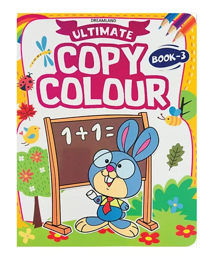 كتاب ألوان ألتيميت كوبي 3 - إنجليزي