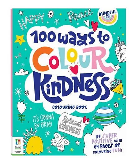 Mindful Me 100 Ways To Colour Kindness - English