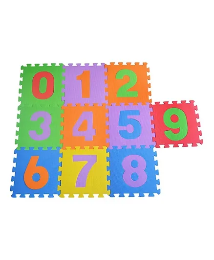 Dawson Sports Numbered Interlocking Puzzle Mat - 10 Pieces