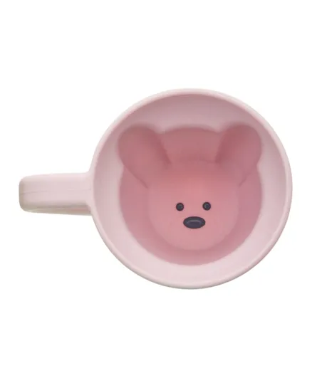 Melii Silicone Mug Bear Pink - 200mL
