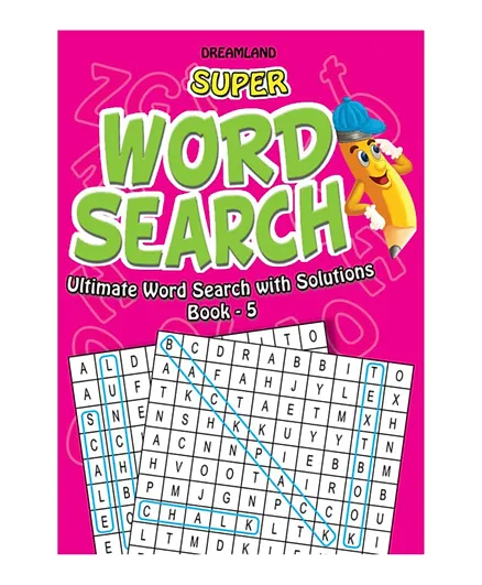 Super Word Search Part 5 - English