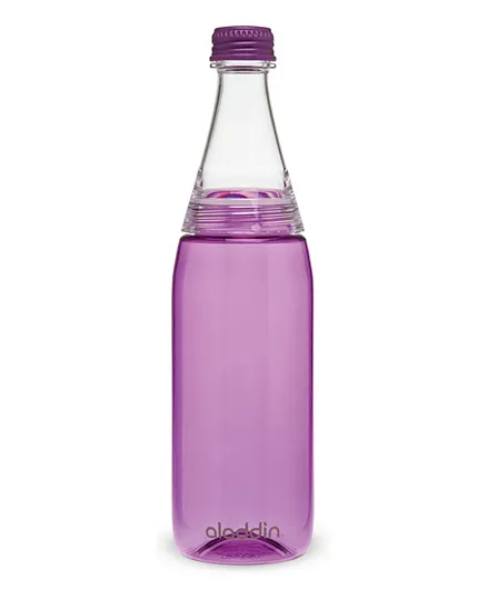 زجاجة ماء ألادين فريسكو تويست آند جو - بنفسجي 0.6 لتر