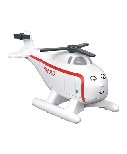 Thomas & Friends Harold Push Along Diecast Train Helicopter - White