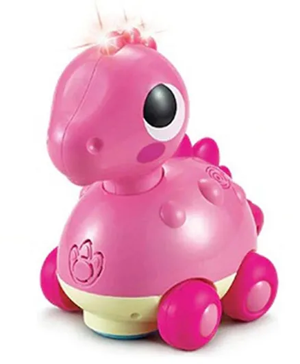 Hola Huayangosaurus Dinosaur Baby Toy - Pink