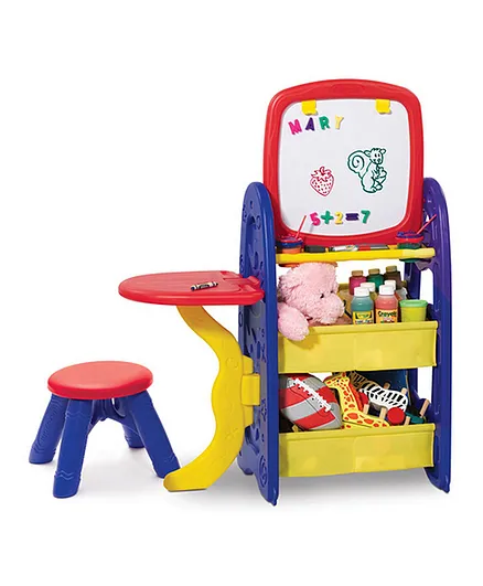 Grown Ups Ez Draw 'N Store Activity Center - Multicolor