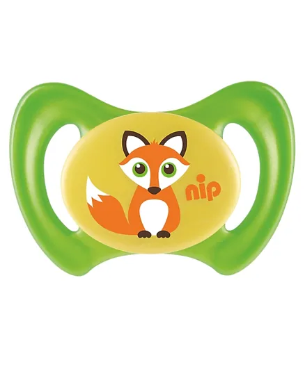 Nip Miss Denti  Silicone Soother - Green