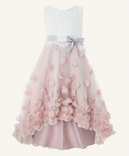 Monsoon Children Lanthe 3D Flower Dress - Pink