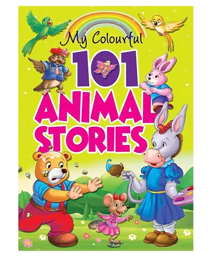My Colourful 101 Animal Stories - English