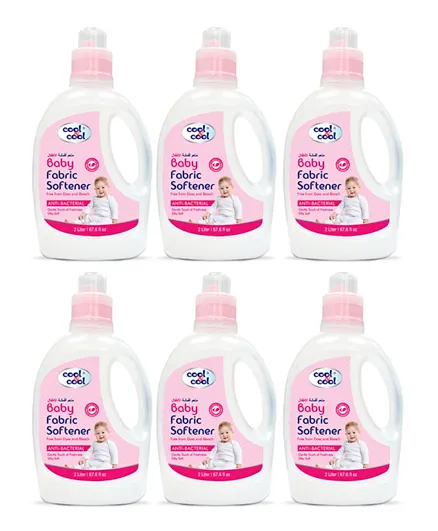 Cool & Cool Baby Fabric Softener Pack of 6 - 2L each