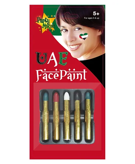 Party Magic UAE Face Paint Pack - Multicolour