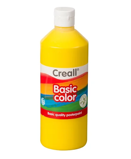 Creall Poster Color Yellow - 500 ml