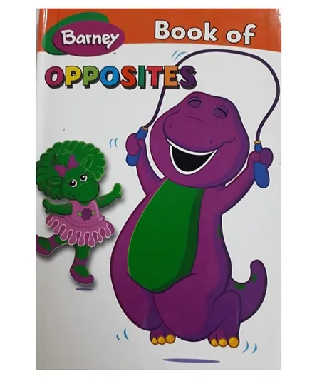 Barney Book Of Opposites Board Book - English