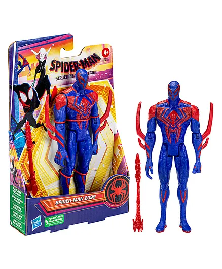 Spider Man Across the Spider-Verse Titan Hero Series Spider Man Action Figure - 6 Inch