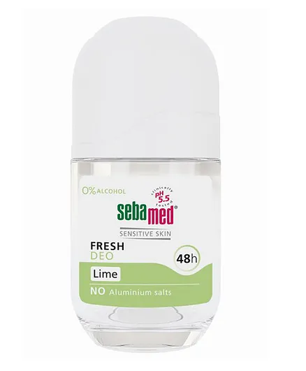 Sebamed 24 Hour Care Lime Deodorant Roll On - 50ml